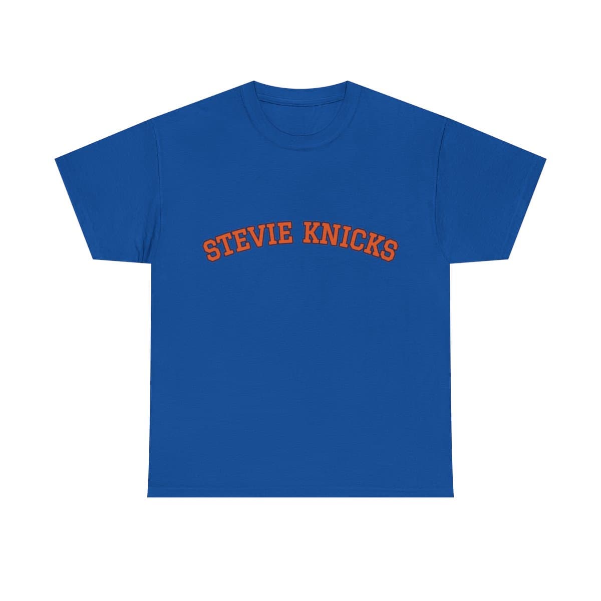 Stevie Knicks Tee, Funny Music Pun Basketball Shirt, Retro Collegiate Arch Graphic T-Shirt